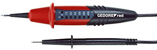 GEDORE red Spannungstester inkl. LED Anzeige nach DIN ISO 0680, Schutzart IP65