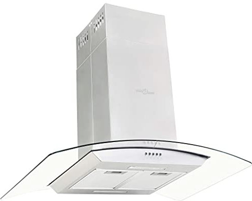 vidaXL Cappa a Isola 756 m³/h LED Acciaio Inossidabile 90cm Filtro Aspirazione