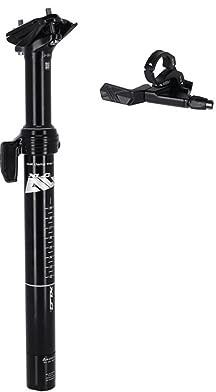 XLC All MTN Teleskopsattelstütze SP-T12B, Ø30,9mm, 449mm, sz, Remote, Hub 150mm, Schwarz