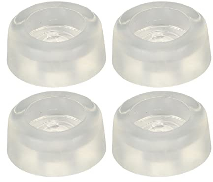 4 Stück Nähmaschinen-Kissenfüße, Rutschfestes Nähbettkissen, Weiche PVC-Fußkontrolle, Gummifüße für die Meisten Nähmaschinen