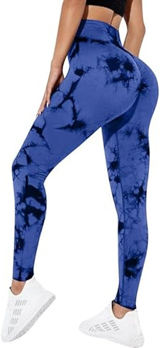 Legging de Sport Femme Anti Cellulite Leggings Push Up Pantalon Yoga Taille Haute Elastique Sexy Butt Lift Pantalon de Compression sans Couture Sport Fitness Jogging
