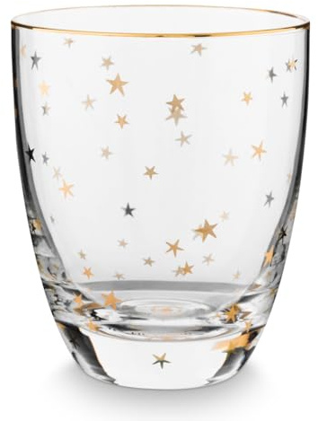 PIP STUDIO Stars Verre à eau doré 0,36 l