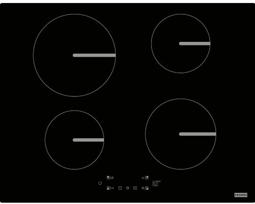 Franke 108.0606.107, Piano cottura a induzione Smart (FSM 654 I BK), Black glass
