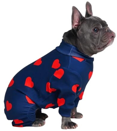 Spark Paws Hundepyjama, Onesie Erholungsanzug nach Operation | Ultraweich und 4-Wege-Stretch, für Kleine, Mittlere und Große Hunde