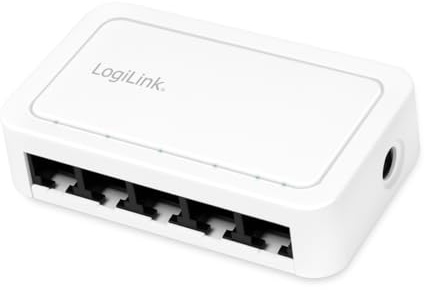 LogiLink 5-Port Gigabit Desktop Netzwerk Switch