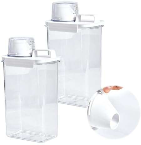 2 st 2 300 ml förvaring av tvättmedel, tvättmedelsbehållare