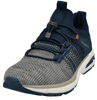 bugatti man Herren Low-Top Sneaker, Männer Sneaker, Wechselfußbett