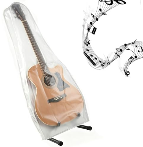 Armastuse Borsa per Chitarra Classica,Custodia antipolvere impermeabile per chitarra, facile da pulire, espositore da parete (per chitarra acustica)