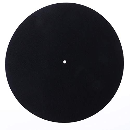 Tappetino per giradischi, diametro 260 mm, per giradischi, suono più chiaro, nessuna modifica senza rifilatura, piatto in feltro