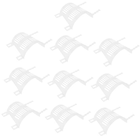 SOIMISS 10pezzi Per Coltivazione in Plastica Per Trasparente Vasi Per Piante Cestini Per Vivai Design Per Controllo Delle