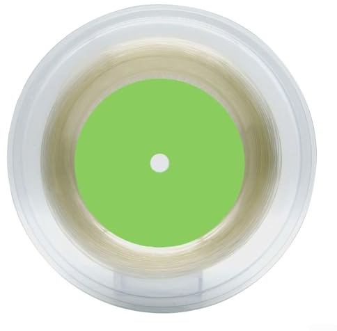 Honseadek Corde de tennis de 200 m, 1 de 18 mm de diamètre, matériau polyester, recommandée pour une tension de 40 à 29,5 kg