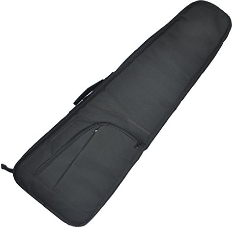 Tosnail Mini Strat Gig Bag - 10mm Padding & Shoulder Strap - Black