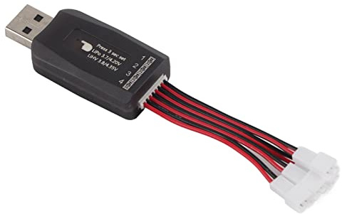 Ladegerät, CX405 4CH USB Ladegerät für 1S 3.7V Lipo LiHV 3.8V Akku für RC Hubschrauber