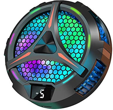 BeisDirect Magnetic Cell Phone Cooler | Semiconductor Mobile Phone Radiator | Tablet Cooler, 27W Fast Cooling USB Magnetic Portable Phone Cooling Fan Tablet Cooling Radiator For Gaming, 9.3x9.3x2.8cm