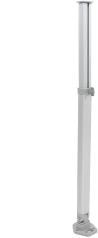 Yosoo Verstellbares Klapptischbein für Wohnmobil, Wohnwagen, Boot, Yacht, Teleskop-Aluminiumlegierung, Stütze, 2 Stufenhöhen, Einfache Installation, Faltbare Beine, 150 Kg, Stütze für
