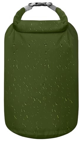 Desoto Waterproof Dry Bag Rucksack Beach Bag Superb Waterproof Bags for Water Sports Boating Canoeing Rafting Camping,Compression Bags for Daily Storage(Army Green 2L)