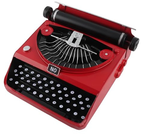 Modèle de Machine à écrire Vintage, Modèle D'accessoires Rétro Faits à la Main, Décoration Rétro, Pièce de Décoration Artistique pour la Maison