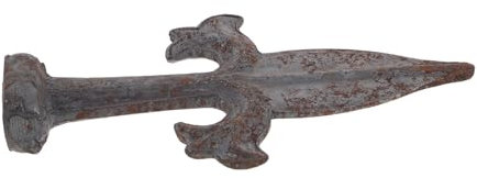 Housoutil Iron Fence Accessories Garden Fence Panel Toppers Decorative Finial Head