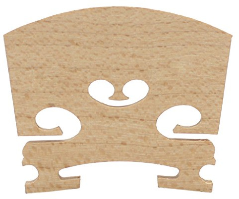 Durevole Acero Violino Ponte Strumento Musicale Accessorio Violino Parti 1/2