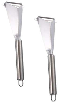 Gatuida 2Pezzi Acciaio Inossidabile Per Intaglio Frutta Strumenti Per Decorazione Cucina Per Peeling e Intaglio Frutta