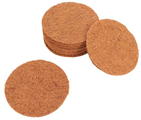 Phefop 10 Morceaux de Tapis de Fibre VogeListmatte pour Les Nids, Les Coussinets Réglables et Coupés, Le Tapis Respirant pour Les Oiseaux et Les Pigeons
