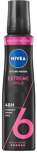 6er Pack - Nivea Styling Haarschaum – Extreme Hold – 150ml