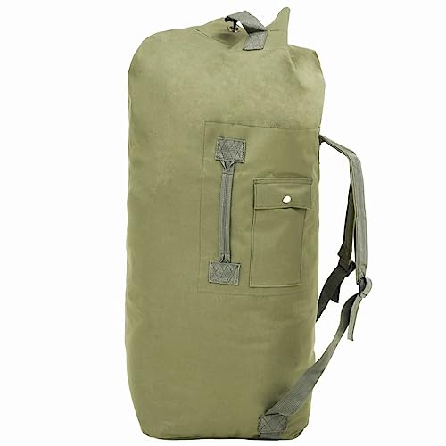 vidaXL Seesack Army Stil 85L Reise Wander Trekking Rucksack mehrere Auswahl