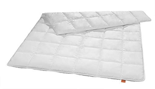 sleepling Anti Milben Bettdecke 220x240 cm, antibakterielle Ganzjahresdecke, Decke für Allergiker, Steppdecke 220 x 240, Made in EU, Oeko-Tex 100, Waschbar 60 Grad