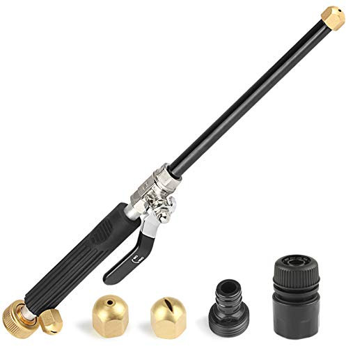 Gelia Tuyau à Haute Pression pour laveuse Haute Pression à Jet Haute Pression et Embout de Tuyau d'arrosage Extensible, pulvérisateur d'eau pour Voiture, Maison, Jardin