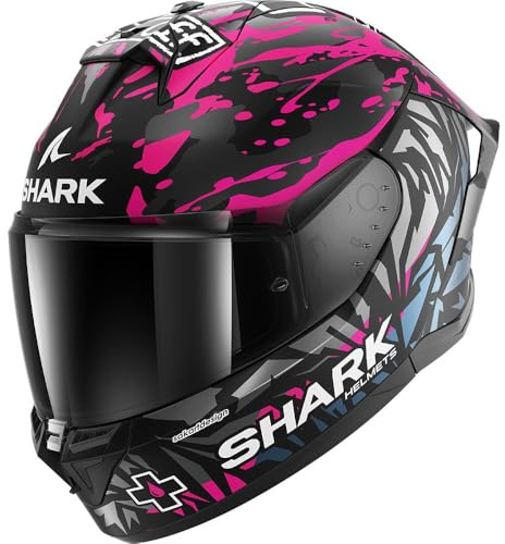 SHARK, Integraler Motorradhelm SKWAL CUP Replica REDDING Black Violet Blue KVB, XL