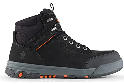 Scruffs Mens T55033 Switchback 3 Safety Work Boots, Black, Size 10.5, Black, 10.5 UK