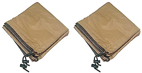 Windhager Winter-Vlieshaube Protect Kälteschutz Frostschutz Gartenvlies Abdeckvlies, Größe L, 0,6 x 1,8m, Beige, 06819 (Packung mit 2)