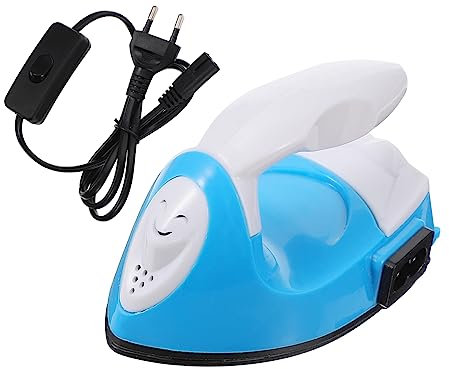 ABOOFAN 220v Mini Ferro Da Stiro Elettrico Portatile Per Trasferimento Termico Macchina Di Pressatura Di Calore Per Diy Preriscaldamento Rapido Design Ergonomico