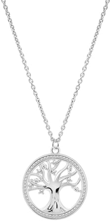 LOTUS SILVER Collar Mujer Plata de Ley 925 | Acabado Refinado LP3708-1/1, Collares Mujer, Regalo de Cumpleaños, Aniversario, San Valentín, Madre y más