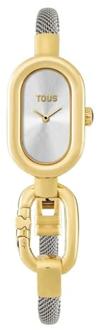 TOUS Watches Hold Reloj para Mujer Analógico de Cuarzo con Brazalete de Acero Inoxidable 3000131900