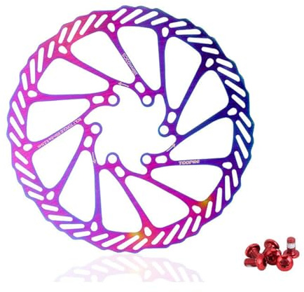 HOUSON Disque de frein pour vélo, 160 mm, 180 mm, disques VTT pour vélo de route, VTT, BMX, vélo de ville G3 160 mm