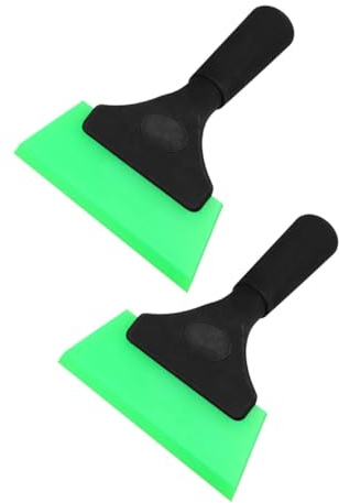 MUELODSIC 2 Pezzi Spatole per Pellicola Materiale Durevole Raschietti Adesivi per Montaggio Pellicole su Auto e Elettronica Design Ergonomico Antigraffio