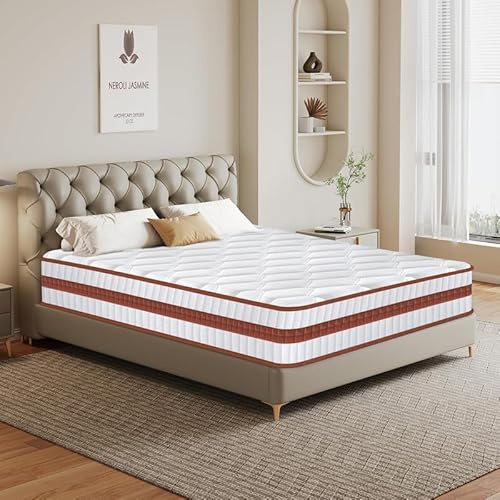 Luxus Matratze 90x190 cm Härtegrad H3, Höhe 26cm Ergonomische 7 Zonen Kaltschaummatratze Latex-Matratze, Hypoallergen, Antibakteriell, Dauerhaft, Rückenentlastende, Öko-Tex Zertifiziert Matratzen