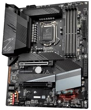Fit For GIGABYTE Z590 AORUS Elite LGA 1200 con Placa Base Intel ATX Triple M.2, PCIe 4.0, USB 3. Gen2X2 Tipo-C Placa Madre