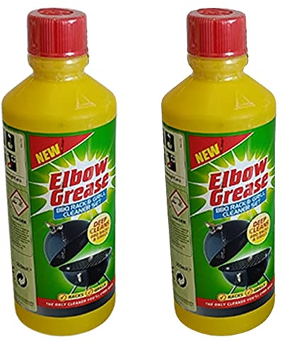 Elbow Grease Oven Cleaning Kit for Ovens and BBQ | Complete Oven Cleaning Kit With 500 ML Bottle, Bags and Gloves- Deep Cleans BBQ Racks & Grills (2)