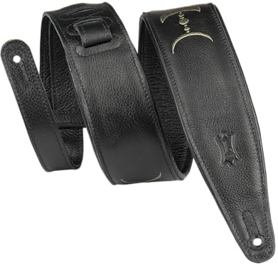 Levy's Leathers Garment Leder Gitarrengurt mit Stickerei Moon Phases