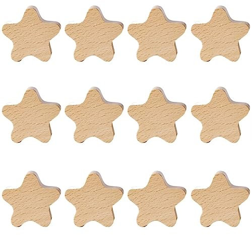 12 pomelli in legno maniglie per armadietti da cucina, cassetti, maniglie per mobili in legno, maniglia moderna per armadietti, maniglie per mobili, armadietti, guardaroba, ganci appendiabiti in legno