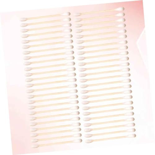 HAPINARY 300stücke Baumwollstäbchen Mit Doppelseitiger Spitze Hochwertige Kosmetik-wattestäbchen Für Reinigung Make-up-entfernung Und Hautpflege Geeignet Für Zuhause Und Reisen Hautfreundli