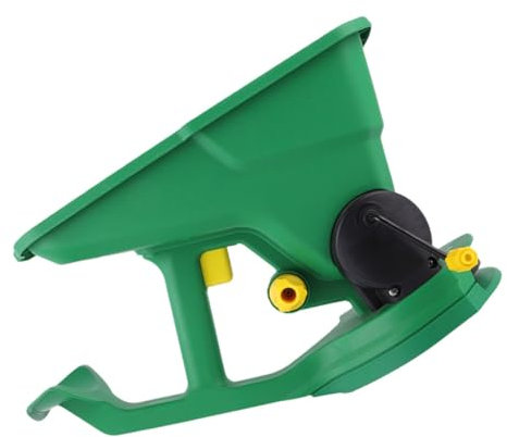 CIMAXIC Hand Crank Seed Spreader Portable Spreaders Handheld Seeder for Gardening