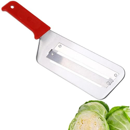 Genérico Cuchillas de doble corte,Cuchillos para cortar verduras,Cortador de repollo Cuchillos Rebanador de cocina - Cuchillas de doble rebanada, rebanador de verduras, cortador de repollo