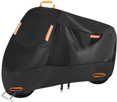 BLAFT Motorradabdeckung für Harley Davidson Pan America 1250/1250 Special 2020-2022, 300D Oxford Stoff Wasserdicht Kratzfest Motoradabdeckhaube Motorrad Abdeckplane Motorrad Outdoor Regenschutz