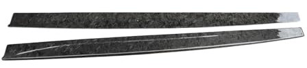 MP Style geschmiedeter Seitenschweller aus Kohlefaser, kompatibel mit BMW M3 F80 M4 F82 F83, seitliche Stoßstangenverlängerungen 2014–2020