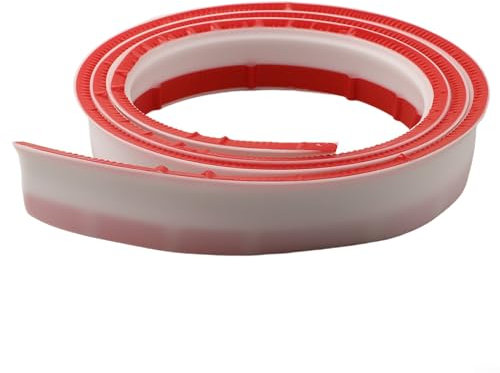 Dusch- und Waschbecken-Dichtungssystem, effektive Abdichtung bei einer Länge von zwei Metern und vier Punkten, fünf Zentimeter breit, aus massivem Material