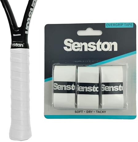 Senston Griffband Tennisschläger Anti-Rutsch Overgrip Badminton Grip für Tennis Griffbänder