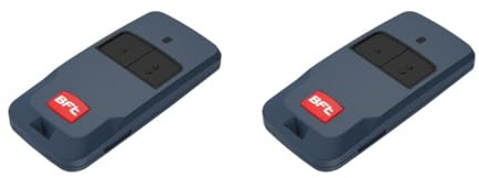 Original BFT Mitto Cool C2 Fernbedienung 433 MHz 2 Kanäle für Tore und Garagen, D112306 Set mit 2 Stück